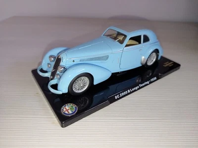 Alfa Romeo 8C 2900 Lungo Touring 1938 1/24 Hachette Centenario Modellino Auto  - Immagine 1 di 4