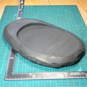 Calligrafia Amehata grande pietra inchiostro 19,5 x 12 x 1,5 cm Suzuri Grinder Shodo Tool - Foto 1 di 6