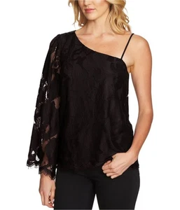 1.STATE Womens Lace One Shoulder Blouse - Picture 1 of 2