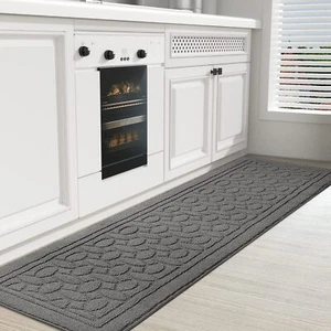 Kitchen Rugs Non Skid Kitchen Runner Rug Machine Washable Kitchen Floor Mat E... - Picture 1 of 6