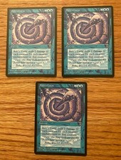 3 count lot of BAKI'S CURSE - Homelands - Magic the Gathering MTG