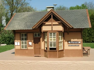 Pola 0907 Bahnhof "Silverton" LGB Gartenbahn Spur G gebraucht von Außenanlage - Bild 1 von 15