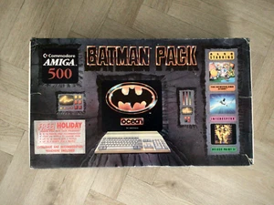 Stunning Batman Commodore Amiga 500 Pack - Tested & Working - All Games - Afbeelding 1 van 22