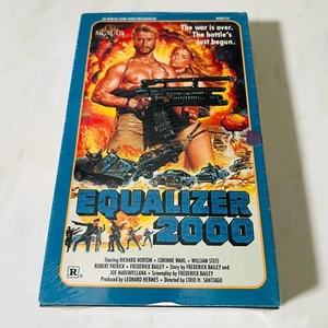 Sealed MGM Big Box VHS - Equalizer 2000 - 1987 Post Apocalypse Sci Fi - Picture 1 of 8