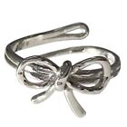 Adjustable Open Rings Elegant Bowknot Finger Jewelry Engagement Jewellery Gift