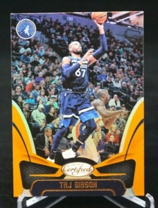 2018-19 Certified Mirror Orange #132 Taj Gibson Minnesota Timberwolves 29/99 - Picture 1 of 2