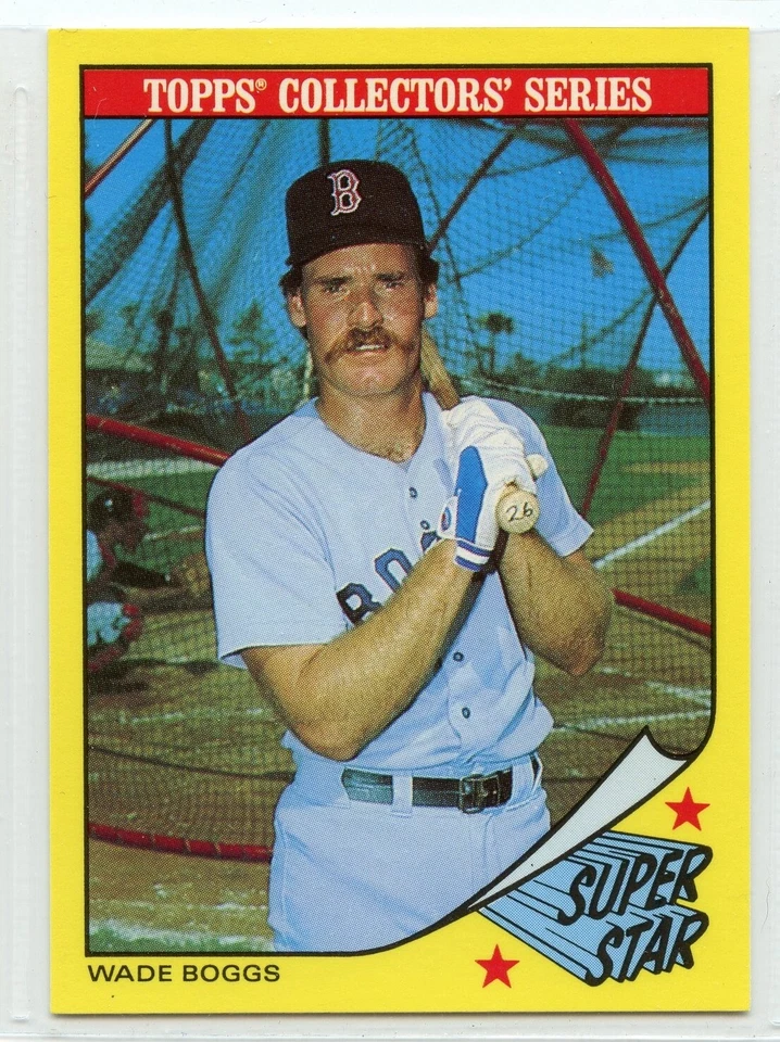1986 Topps Woolworth Baseball Superstars - #3 - Wade Boggs - Boston Red Sox - Image 1 of 1