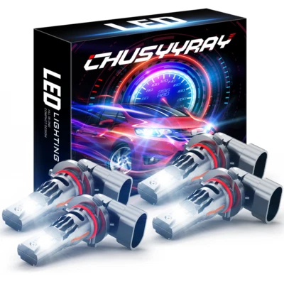 Kit de lâmpadas de farol alto baixo para Saturn SL SL1 SL2 base sedã 1991-2002 LED - Imagem 1 de 4