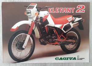 Folleto/folleto Cagiva Elefant 2 c.1985 - 125 - Imagen 1 de 2