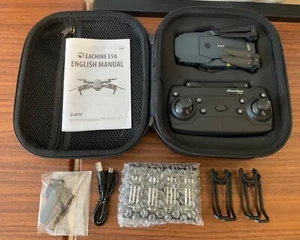 E58 Foldable Mini RC Drone - Kids Beginners Adults - Portable Pocket Quadcopter - Picture 1 of 11