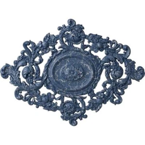 Ekena Millwork Ceiling Medallions 22-1/2"W x 30-3/8"H x 1-1/2" Katheryn Urethane - Picture 1 of 3