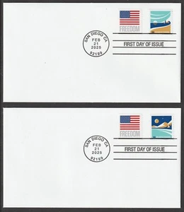 US 5958-5959 American Vistas (2er Set) CDS FDC 2025 - Bild 1 von 3