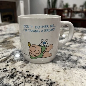 Ziggy Comics Vintage 1983 American Greetings Kaffeetasse Becher, PAUSENZEIT 🔥 - Bild 1 von 4