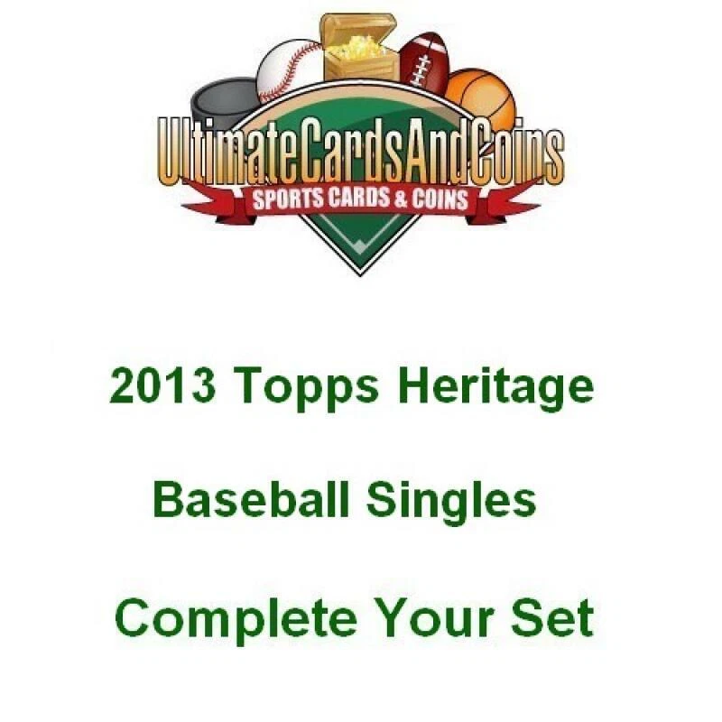 2013 Topps Heritage Baseball Complete Your Set 1-200 NM-MT - Image 1 of 1