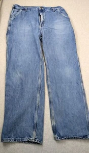 Carhartt Vintage Mens Jeans Loose Fit Carpenter 40 x 34 B137DST USA Union Made - Picture 1 of 15