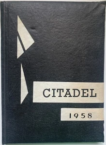 1958 GOSHEN CENTRAL HIGH SCHOOL YEARBOOK, THE CITADEL, GOSHEN, NY - Picture 1 of 4