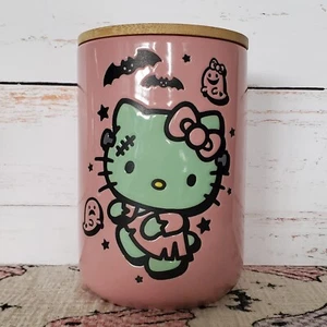Hello Kitty Halloween Frankenkitty Cookie Snack Jar - NWT Glow in the Dark! - Picture 1 of 2