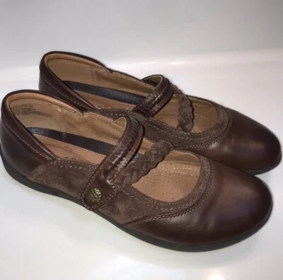 Zapatos BareTraps Para Mujer Nafila Imitación Cuero Vegano Mary Jane Tejidos Talla 7.5 Foto 1 de 4