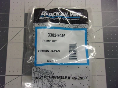 Mercury Quicksilver 3302-9046 Accelerator Pump Kit 92802 Mercruiser 205 4BBL - Image 1 of 4