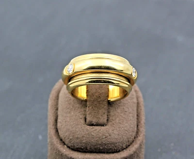 PIAGET Possession -  Designer RING mit 3 BRILLANTEN | 0,39ct. | 750er Gelbgold - Bild 1 von 4