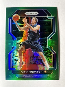 2021-22 Panini Prizm NBA Green Dirk Nowitzki Mavericks - Bild 1 von 2