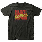 Marvel Comics Logo T Shirt Mens Licensed Marvel Superhero Avengers Movie Black