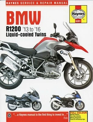 BMW R1200 Repair Manual (Liquid Cooled Twins): 2013-2016 - Image 1 of 2