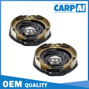 Conjunto de freno de remolque eléctrico izquierdo derecho 2 piezas 12" x 2" para eje de 5200-7000 libras - Imagen 1 de 9