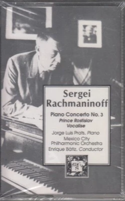 Rachmaninoff: Piano Concerto No. 3 - Jorge Luis Prats (Cassette) - Image 1 of 2