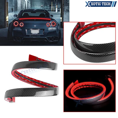 For Nissan Infiniti Trunk Lid Light Bar Spoiler Roof Lip Tail Brake Signal 4.3FT - Image 1 of 4
