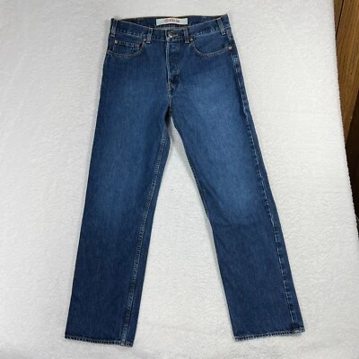 VINTAGE Gap 34x30 (32x29.5) Straight Fit Blue Jeans Retro 90s Special Denim - Image 1 of 4