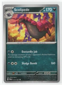 Pokemon Twilight Masquerade - 117/167 Scolipede - Picture 1 of 1