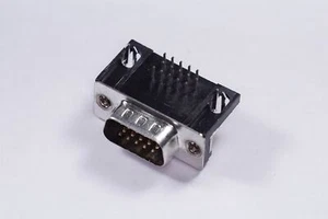 K66X-E15P-N Kycon High Density D-Sub Receptacle Male Plug RA 15 Pos 3 Row NOS - Picture 1 of 2