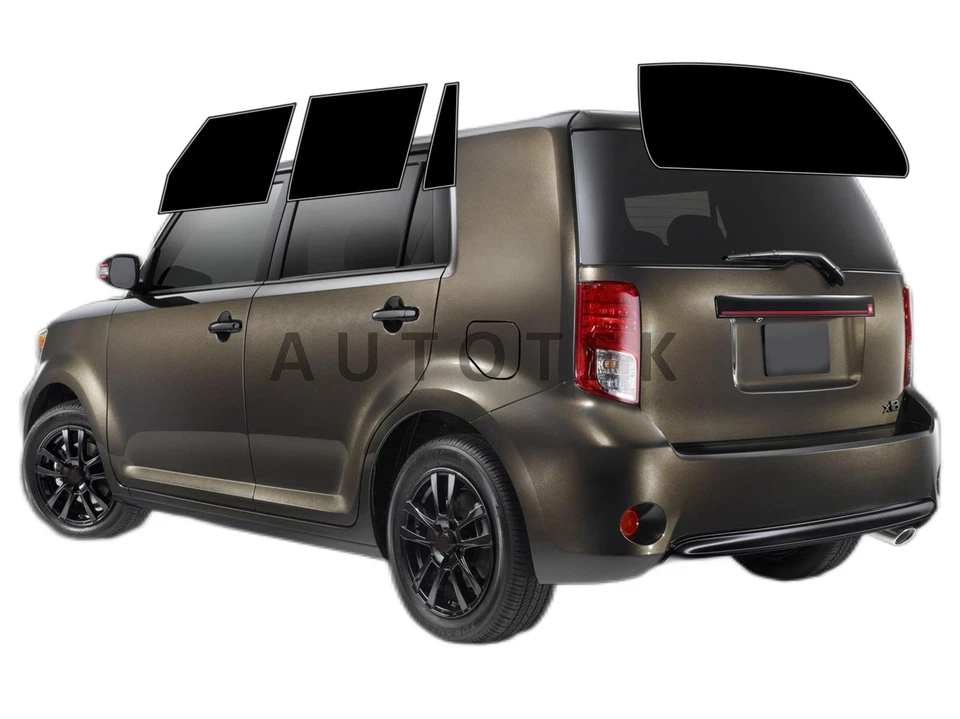 Película premium precortada para ventanas laterales cualquier tono % para Scion XB 2008-2015 Foto 1 de 4