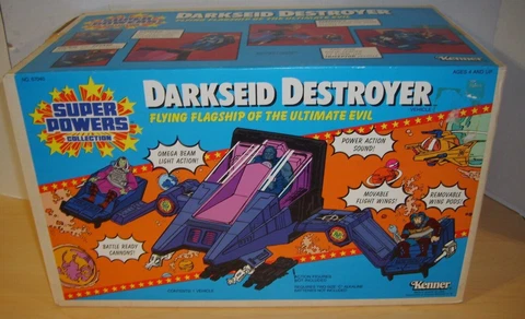 DC Super Powers Darkseid Destroyer Vehicle Toy Vintage 1985 Kenner Sealed NEW! Cover