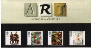 GB - 1993 - ARTE EN EL SIGLO XX - PAQUETE DE PRESENTACIÓN - FRANQUEO GRATUITO J-93 - Imagen 1 de 1