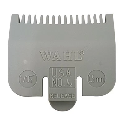 1/16" Wahl Professional Attachment Clipper Guide Replacement Guard 1.5mm #1/2 - Image 1 of 2