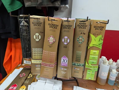 Gonesh Premuim Incense Packs (30 sticks per pack) - Variety PK-$3.00 Each - Image 1 of 4