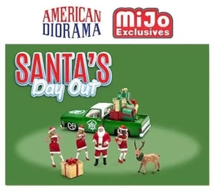 Carmeet #4 Set of 6 figures – MiJo Exclusives - 1/64 American Diorama - Picture 1 of 2