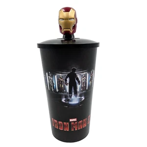 Iron Man 3Marvel Movie Collectors Cup With Iron Man Figurine Keychain 2013 Read - Picture 1 of 10