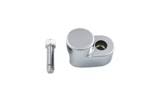 Flywheel Sensor Cover Chrome fits Harley Davidson 42-0953 - Picture 1 of 3