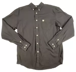 Cinch Western Shirt Youth Size XXL 16-18 Black Button Down Casual Logo - Picture 1 of 8