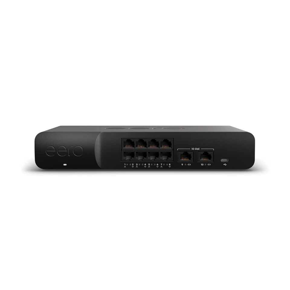 Eero PoE Gateway 10 Port Router & PoE Switch Wired Wi-fi 6 100w PoE - Image 1 of 4