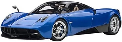 AUTOart 1/12 Pagani Huayra Metallic Blue Die-cast Model Car Sports Car F/S Track - Image 1 of 4