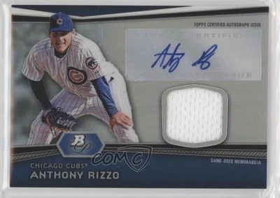2012 Bowman Platinum Auto Relic Anthony Rizzo #AR-AR Auto - Image 1 of 2