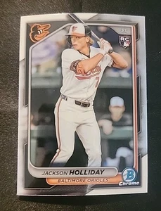 Béisbol cromado Bowman 2024 Jackson Holliday novato #26 Baltimore Orioles radiocontrol - Imagen 1 de 2