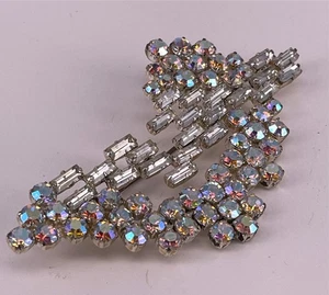 Broche vintage GABLONZ con piedras de calle, broche patrón (S 6009) - Imagen 1 de 4