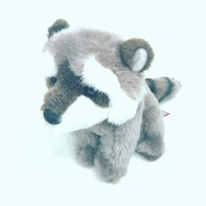 Douglas Cuddle Toy Realistic Raccoon Plush Stuffed 2016 #1889 8" - Picture 1 of 6