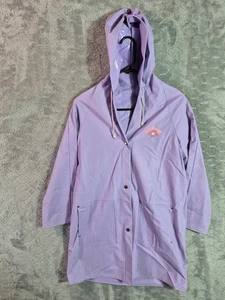 Chaqueta de lluvia con capucha púrpura talla N/A Cabbage Patch Kids vintage 1983 RARA - Imagen 1 de 18