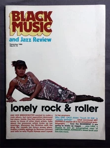 BLACK MUSIC & JAZZ REVIEW December 1980 ~ Dee Dee Bridgewater ~ Art Pepper ~ Bas - Picture 1 of 12